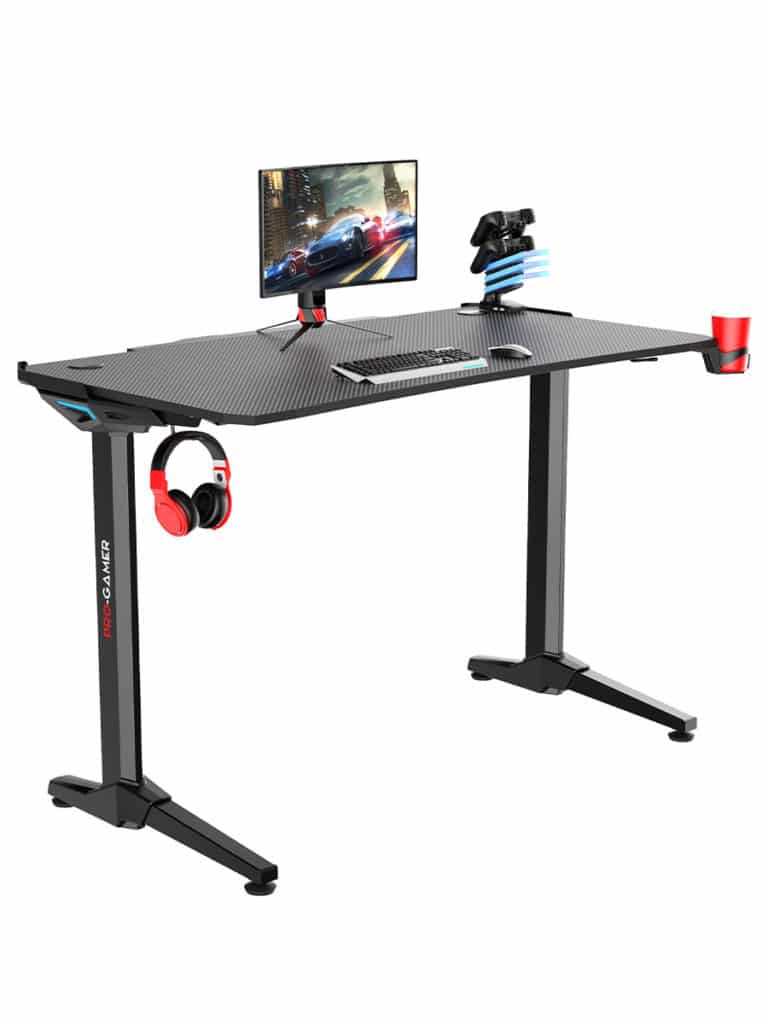 Biurko gamingowe D2000 LED