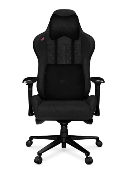 Fotel gamingowy YUMISU 2050 Tkanina BLACK
