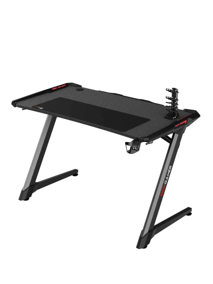 Biurko gamingowe D4000 LED - obrazek 7