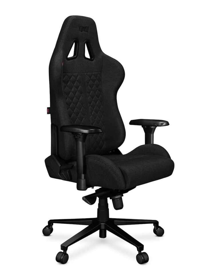 Fotel gamingowy YUMISU 2050 Tkanina BLACK - obrazek 7