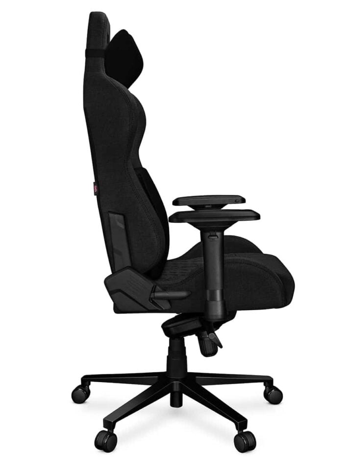Fotel gamingowy YUMISU 2050 Tkanina BLACK - obrazek 4