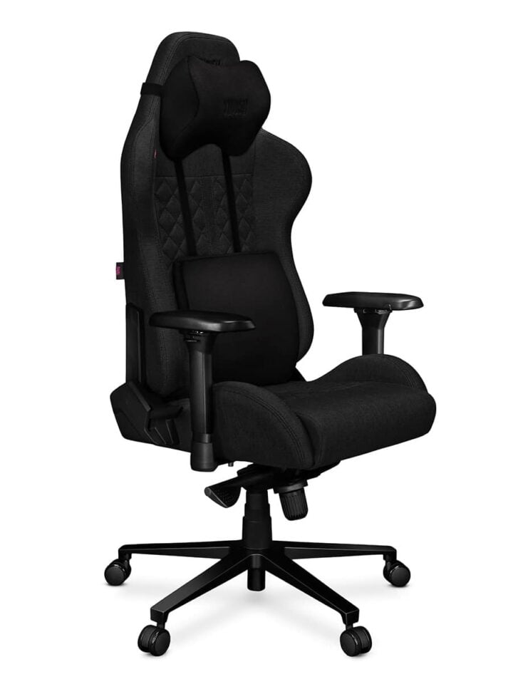 Fotel gamingowy YUMISU 2050 Tkanina BLACK - obrazek 2