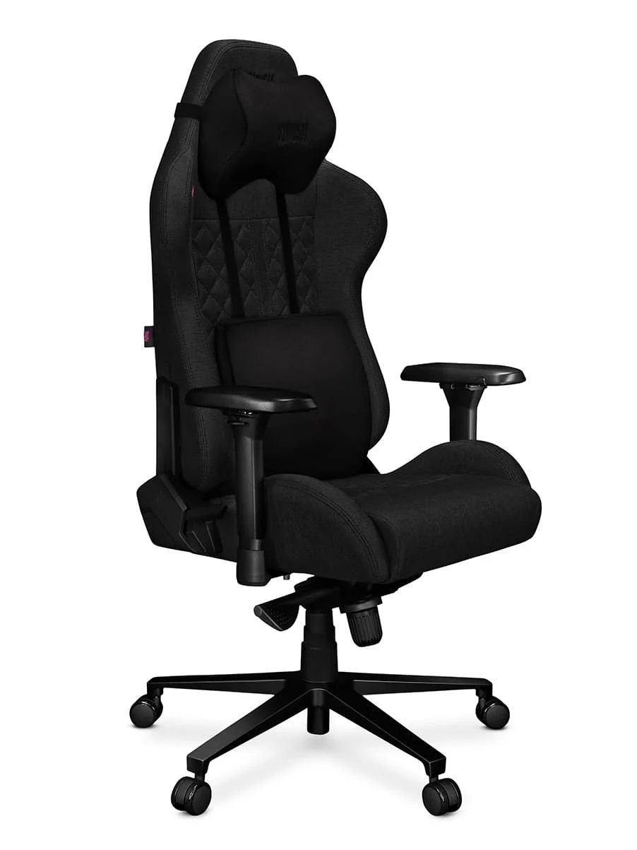 Fotel gamingowy YUMISU 2050 Tkanina BLACK