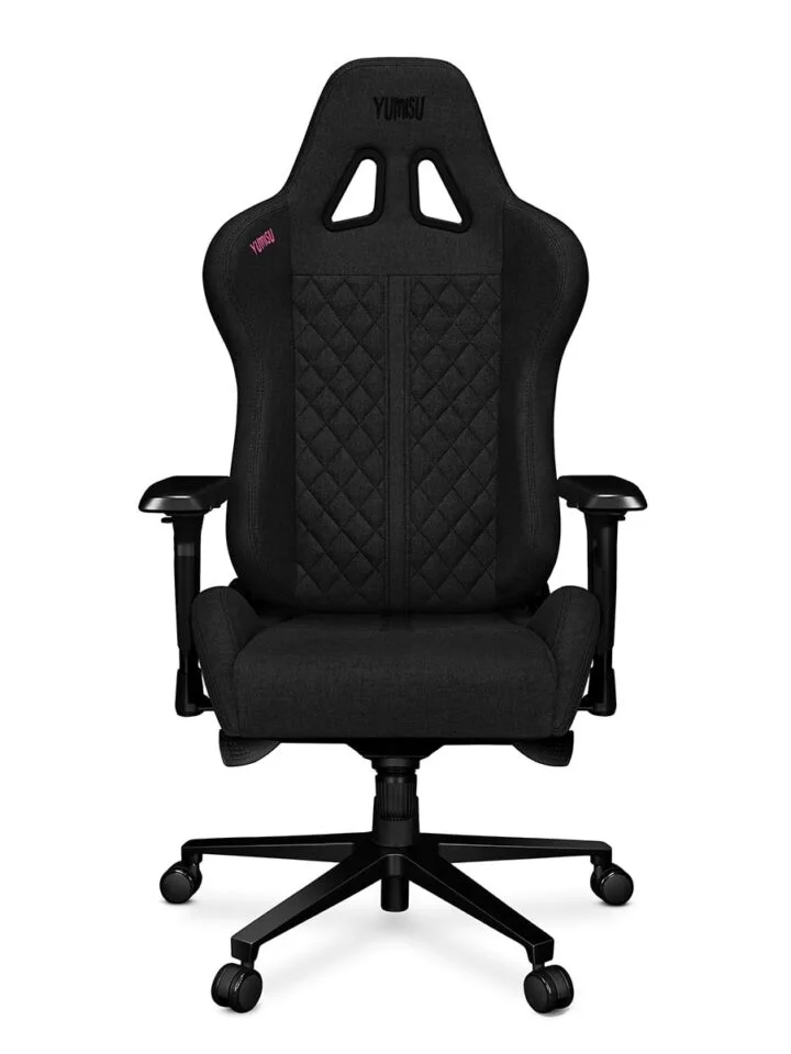 Fotel gamingowy YUMISU 2050 Tkanina BLACK - obrazek 6