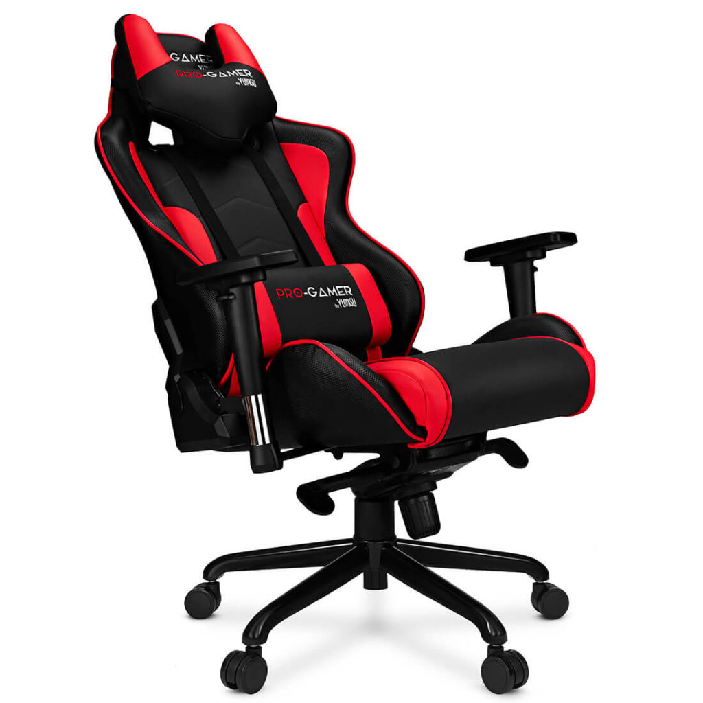 Fotel gamingowy MAVERIC Czerwony