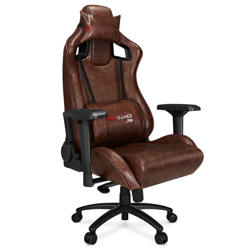Fotel gamingowy XANO brąz