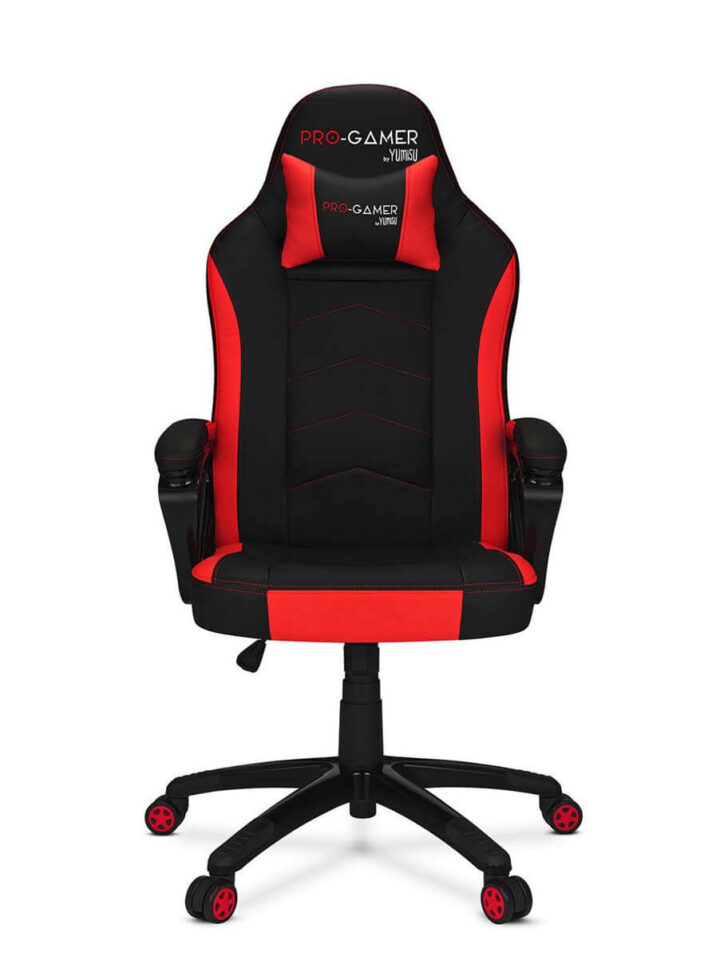 Fotel gamingowy ATILLA Carbon Czerwony