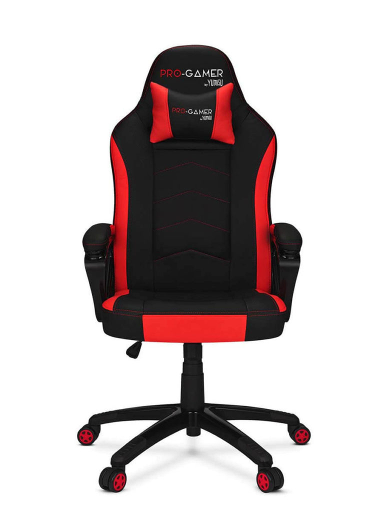 Fotel gamingowy ATILLA Carbon Czerwony