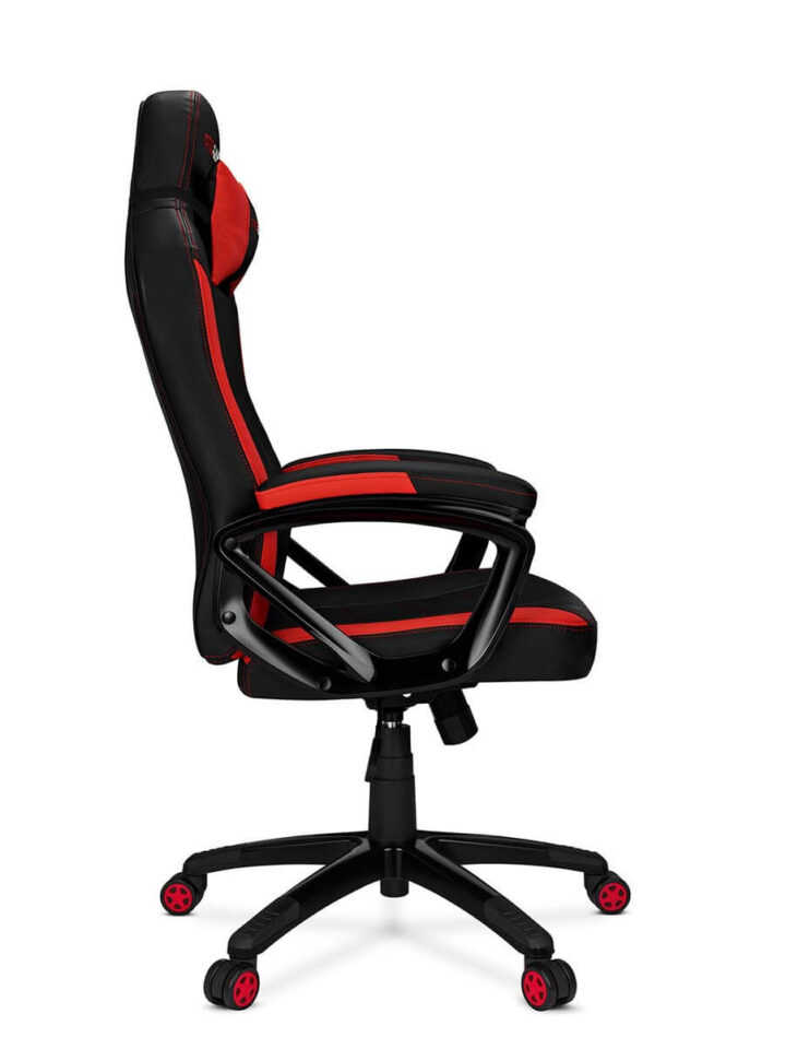 Fotel gamingowy ATILLA Carbon Czerwony - obrazek 4