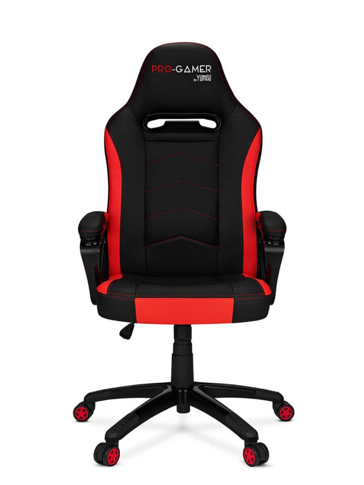 Fotel gamingowy ATILLA Carbon Czerwony - obrazek 3