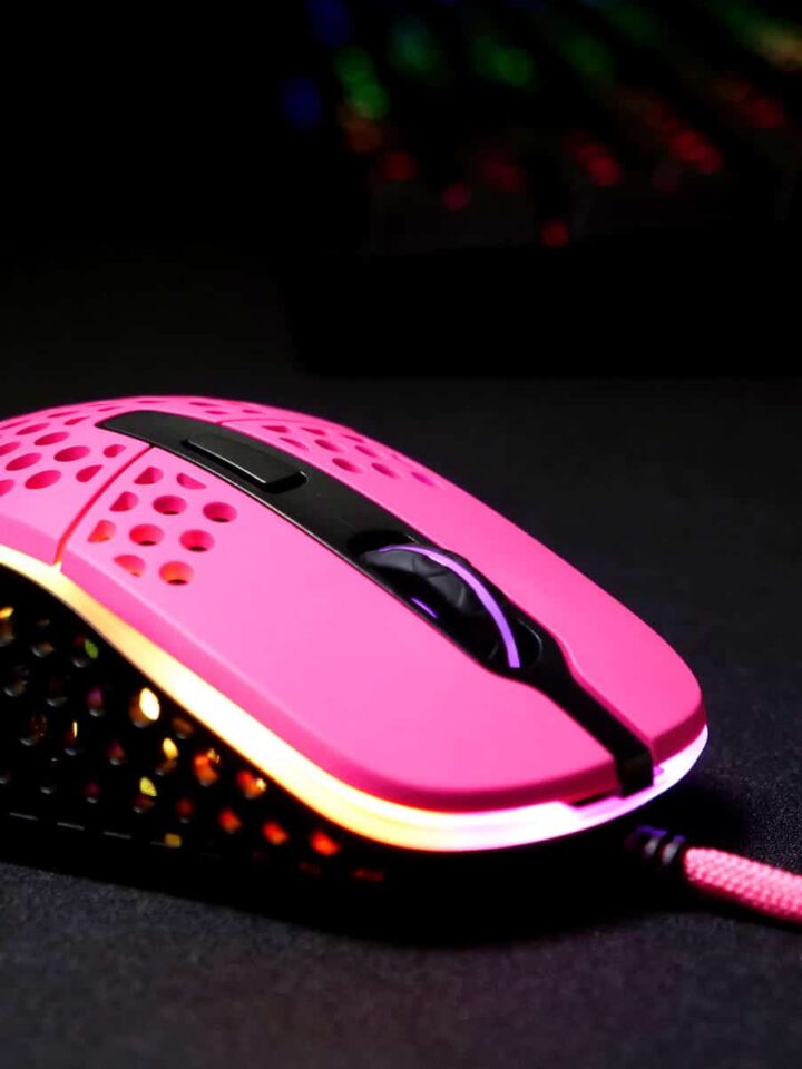 Xtrfy M4 RGB Gaming Mouse Pink - obrazek 6