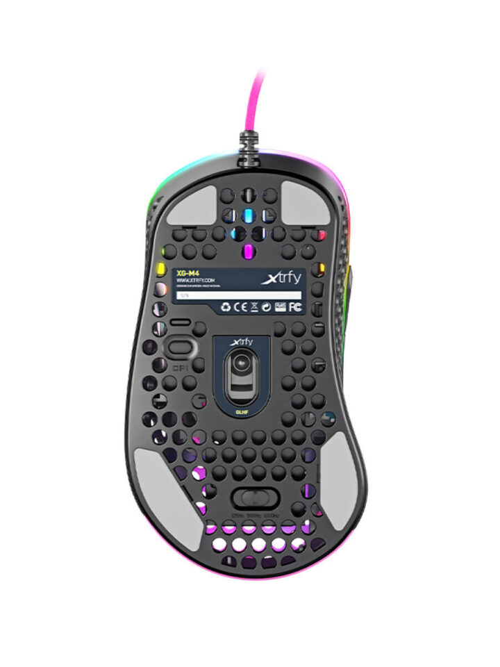 Xtrfy M4 RGB Gaming Mouse Pink - obrazek 5