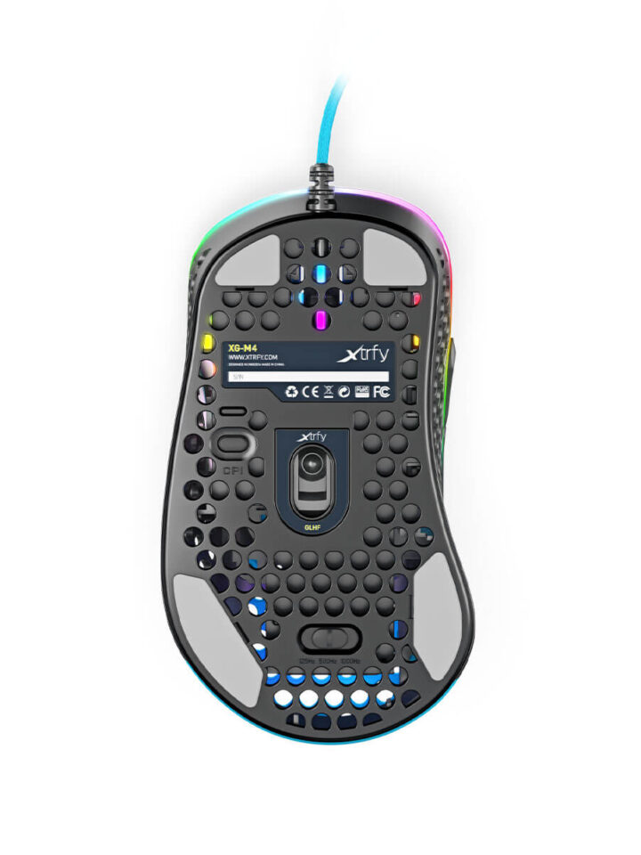 Xtrfy M4 RGB Gaming Mouse Miami Blue - obrazek 5
