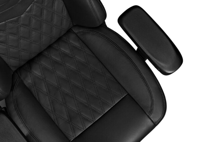 Fotel gamingowy YUMISU 2053 Magnetic Real Leather BLACK - obrazek 16