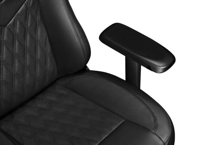 Fotel gamingowy YUMISU 2053 Magnetic Real Leather BLACK - obrazek 15