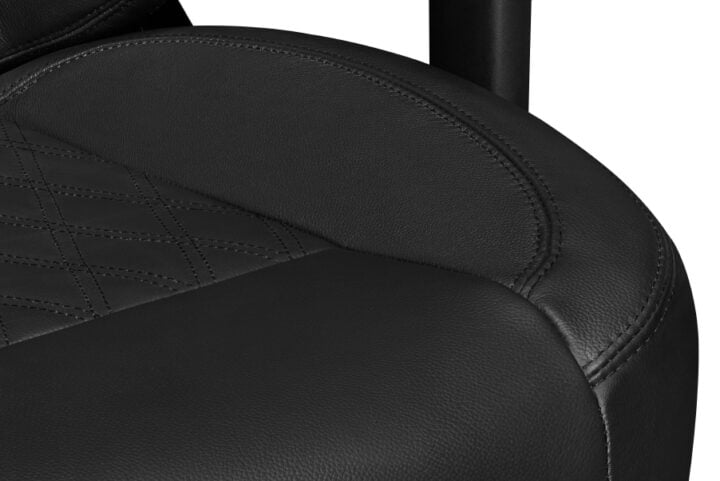 Fotel gamingowy YUMISU 2053 Magnetic Real Leather BLACK - obrazek 14