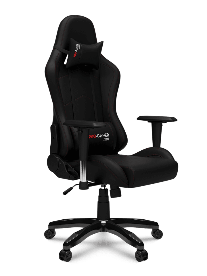 Fotel gamingowy FALCON Czarny OT/4/11/24 OUTLET - obrazek 2