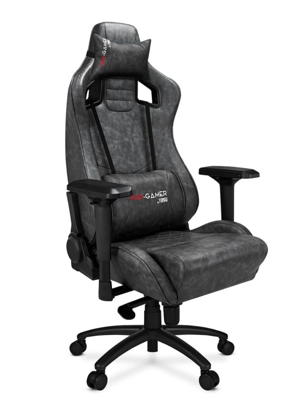 Fotel gamingowy XANO szary