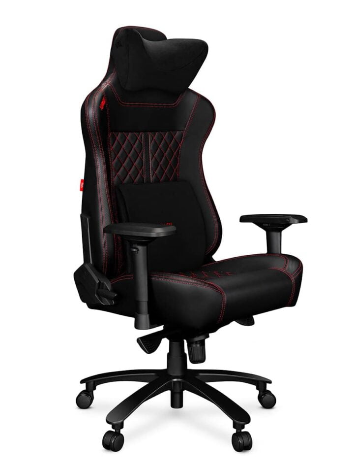 Fotel gamingowy YUMISU 2052 RED - obrazek 2