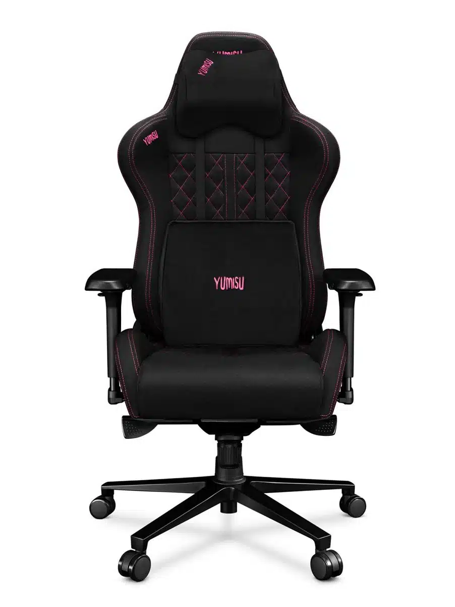 Fotel gamingowy YUMISU 2050 Tkanina PINK