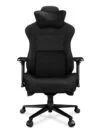 Fotel gamingowy YUMISU 2052 Tkanina BLACK/BLACK
