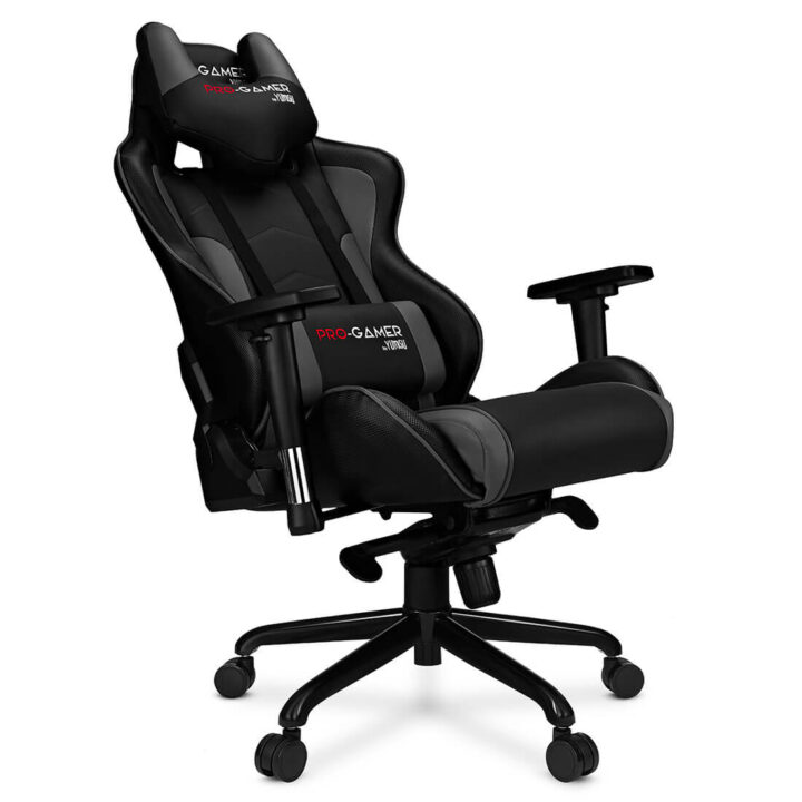 Fotel gamingowy MAVERIC Szary OT/2/EV/24 OUTLET - obrazek 2