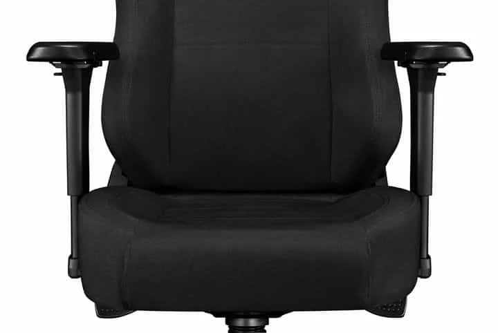 Fotel gamingowy YUMISU 2054 Tkanina BLACK/BLACK - obrazek 9