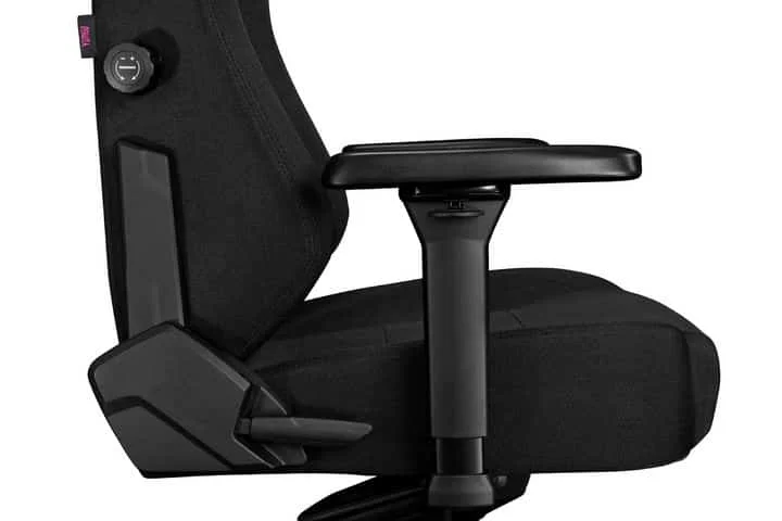 Fotel gamingowy YUMISU 2054 Tkanina BLACK/BLACK - obrazek 10