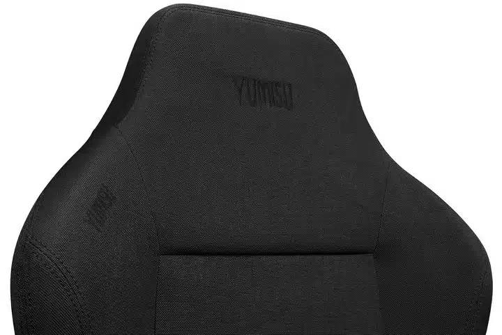 Fotel gamingowy YUMISU 2054 Tkanina BLACK/BLACK - obrazek 17