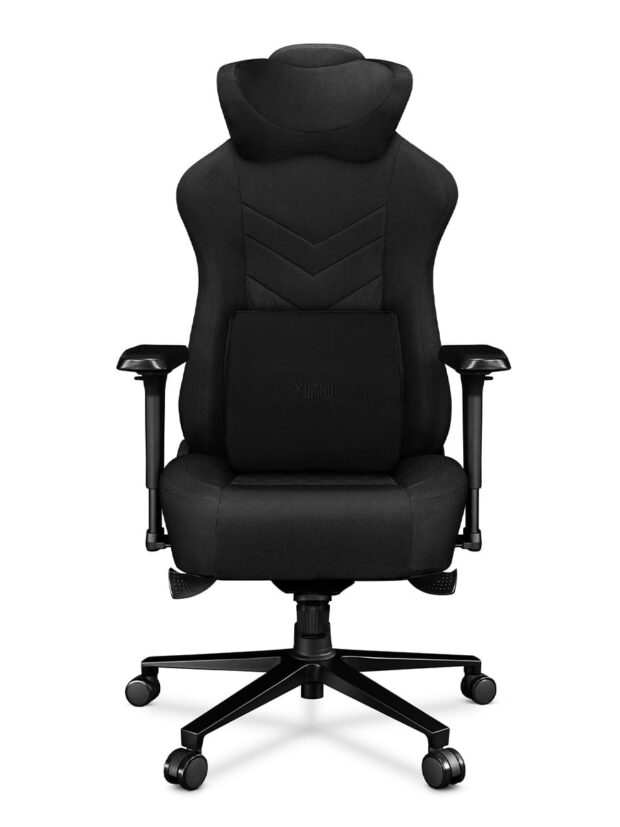 Fotel gamingowy YUMISU 2053 Tkanina BLACK