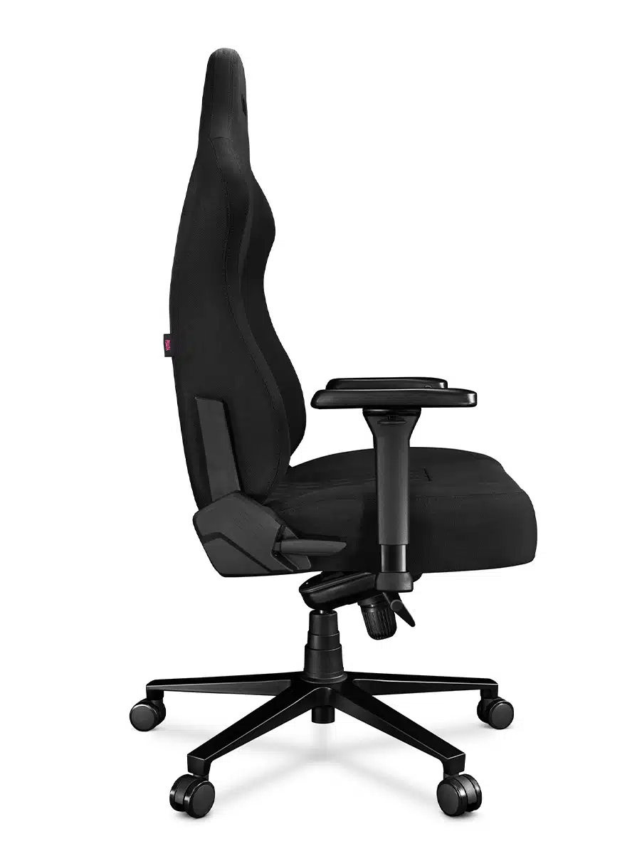 Fotel gamingowy YUMISU 2053 Tkanina BLACK - obrazek 3