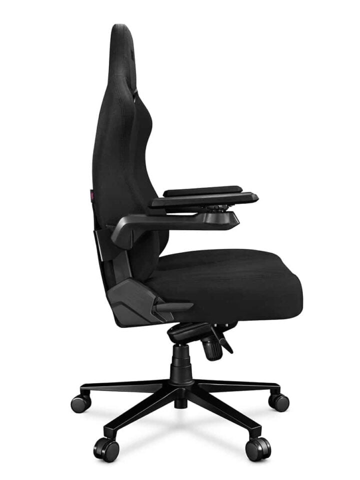 Fotel gamingowy YUMISU 2049 Tkanina BLACK - obrazek 4