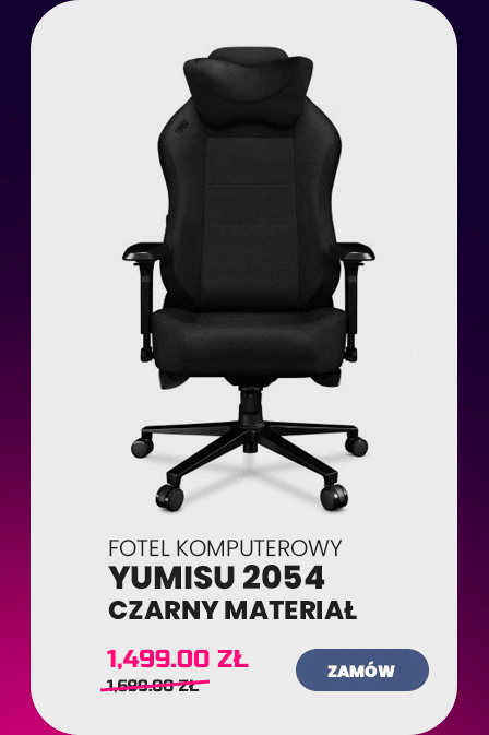 2054 Czarny Materiał