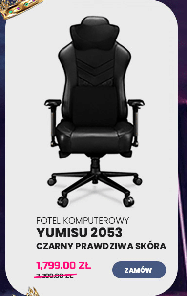 2053 Czarny Prawdziwa Skóra