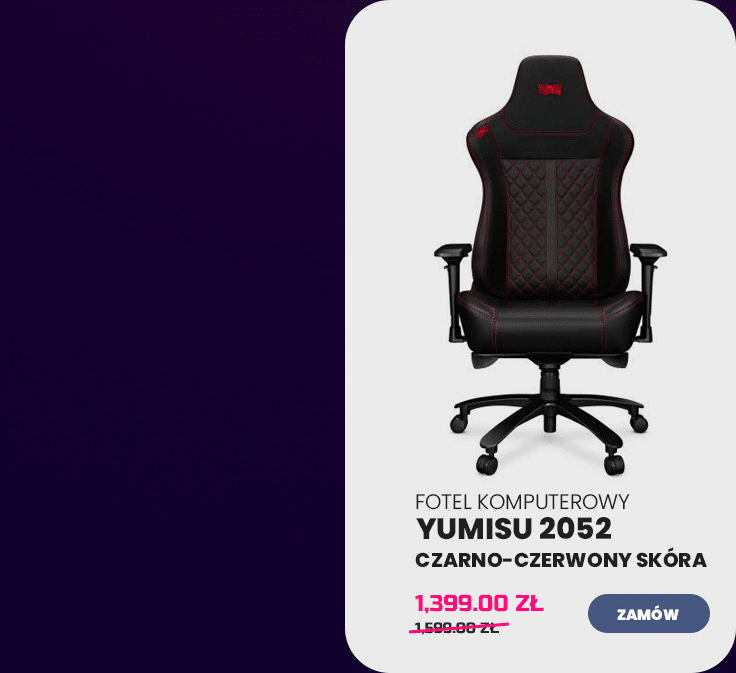 2052 Czarno-Czerwony Skóra