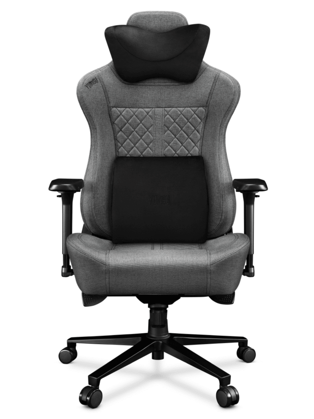 Fotel gamingowy YUMISU 2052 Tkanina CLOUD/BLACK