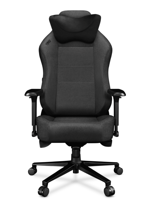 Fotel gamingowy YUMISU 2054 Tkanina GRAY/BLACK