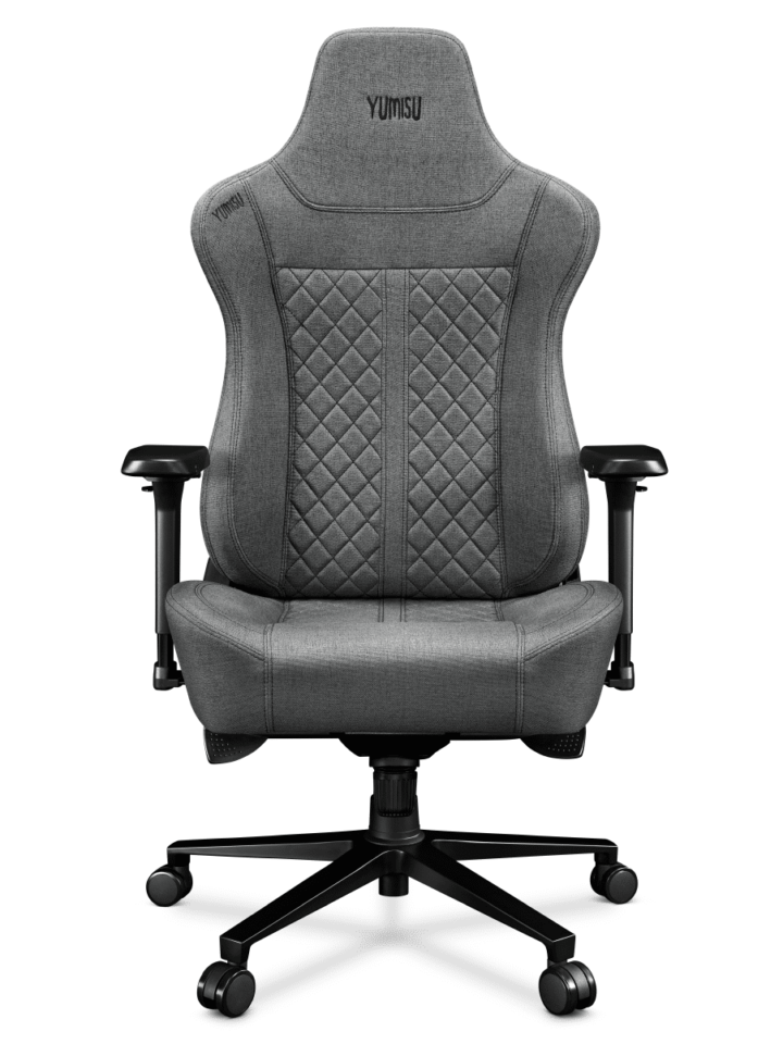 Fotel gamingowy YUMISU 2052 Tkanina CLOUD/BLACK - obrazek 6