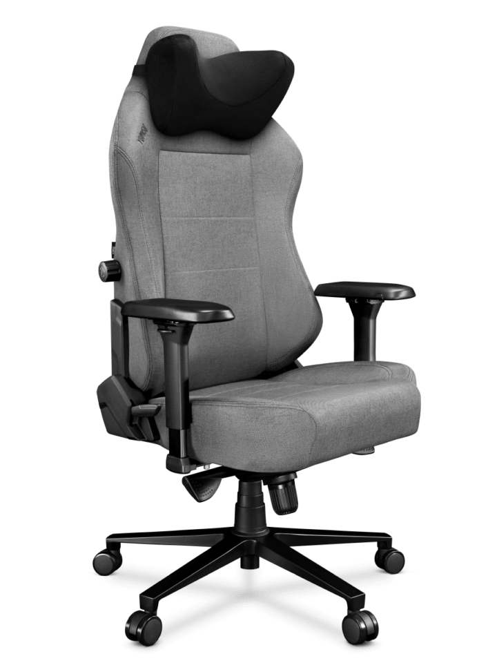 Fotel gamingowy YUMISU 2054 Tkanina CLOUD/BLACK - obrazek 5