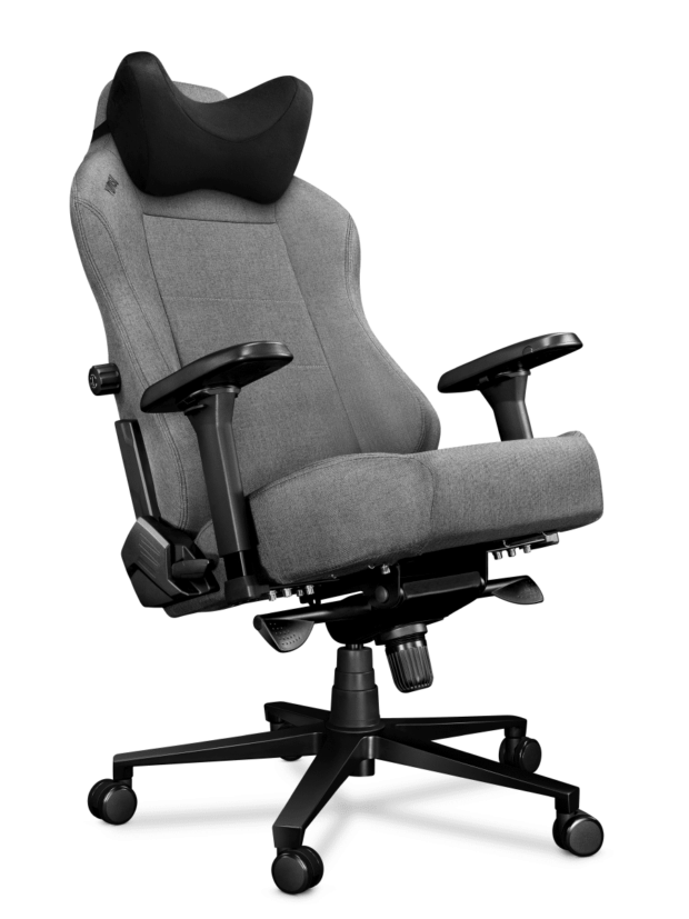 Fotel gamingowy YUMISU 2054 Tkanina CLOUD/BLACK