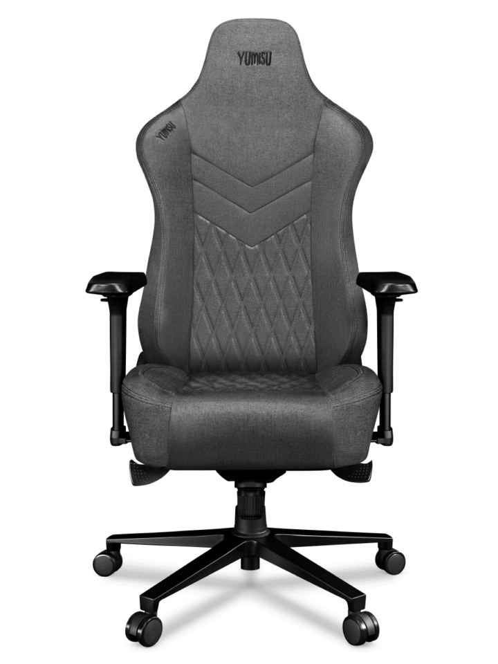 Fotel gamingowy YUMISU 2053 Tkanina CLOUD/BLACK - obrazek 6