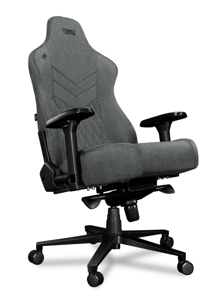 Fotel gamingowy YUMISU 2053 Tkanina CLOUD/BLACK - obrazek 5