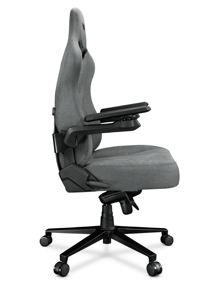 Fotel gamingowy YUMISU 2049 Tkanina CLOUD/BLACK - obrazek 4