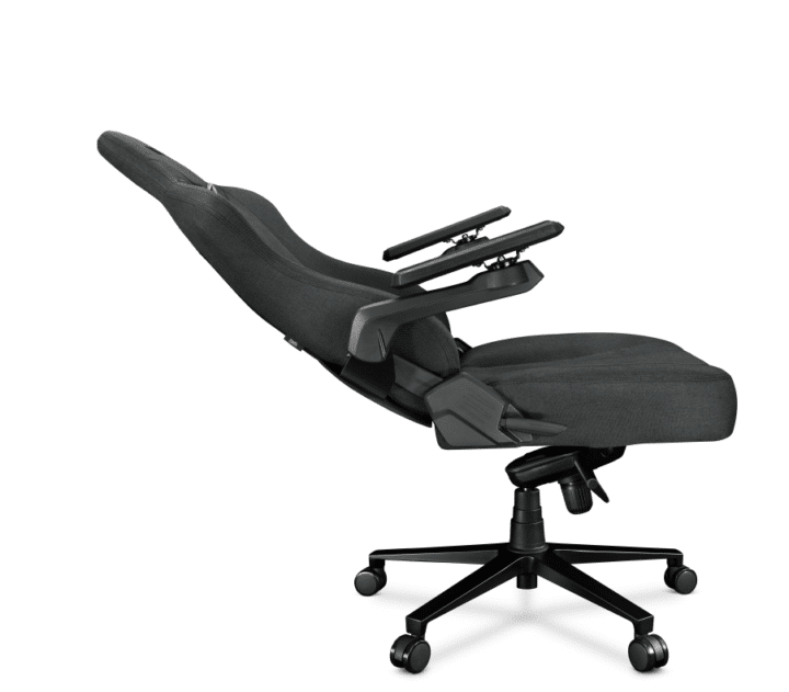 Fotel gamingowy YUMISU 2049 Tkanina GRAY/BLACK - obrazek 11