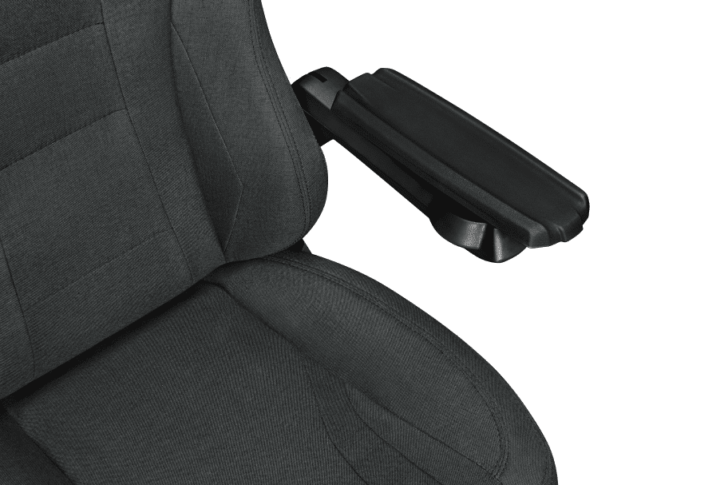 Fotel gamingowy YUMISU 2049 Tkanina GRAY/BLACK - obrazek 16