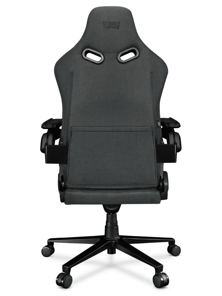 Fotel gamingowy YUMISU 2049 Tkanina GRAY/BLACK - obrazek 5