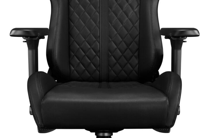 Fotel gamingowy YUMISU 2050 Magnetic Real Leather BLACK - obrazek 12