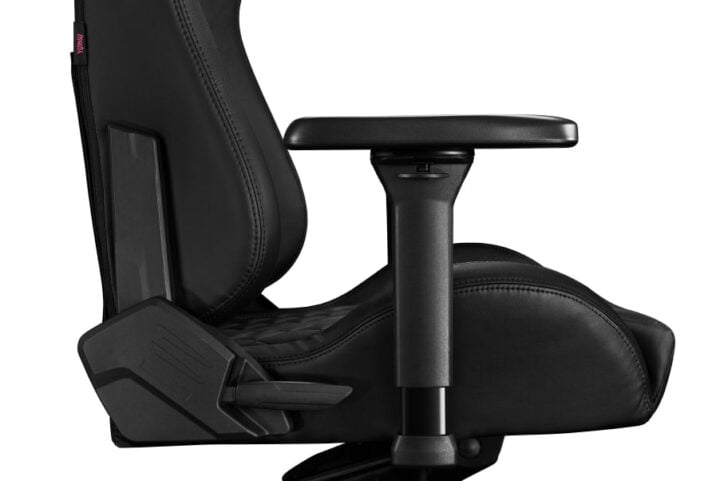 Fotel gamingowy YUMISU 2050 Magnetic Real Leather BLACK - obrazek 15