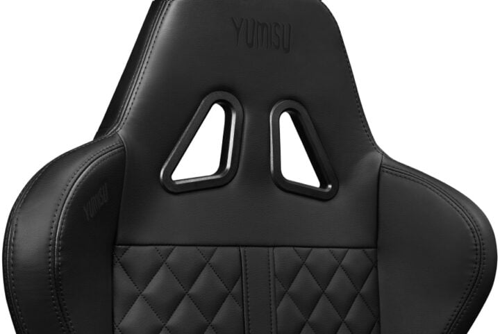 Fotel gamingowy YUMISU 2050 Magnetic Real Leather BLACK - obrazek 13