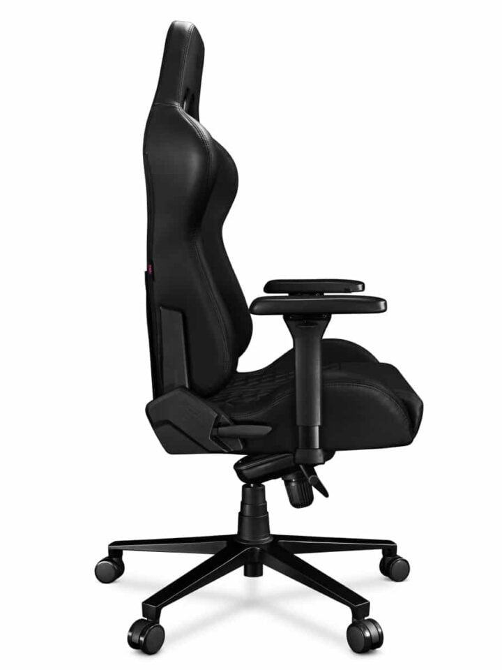 Fotel gamingowy YUMISU 2050 Magnetic Real Leather BLACK - obrazek 8